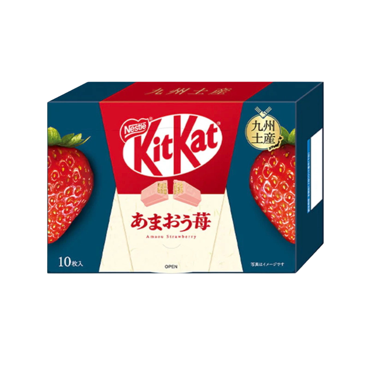 Premium KitKat "AMAOU" Truskawka z Kyushu ( 14 szt. )