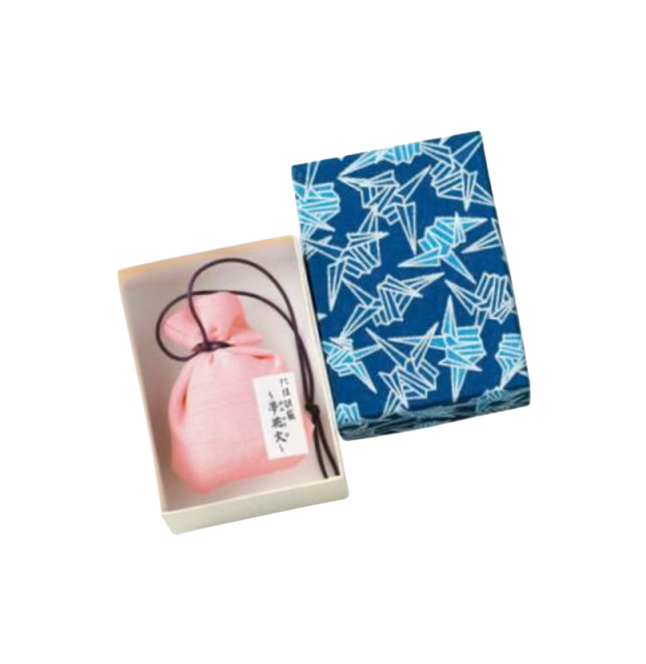 Woreczek zapachowy gładki (duży), Yume Hanabi, opakowany w pudełko z papieru Yuzen