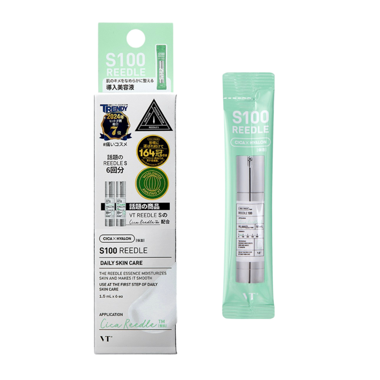 VT COSMETICS Mikroigłowy booster do twarzy Reedle Shot 100 1.5ml x 6