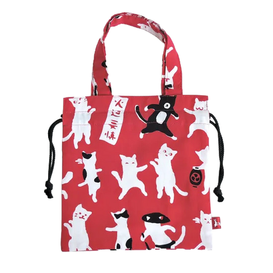 Kyō tenugui - Japoński woreczek z rączką (różne wzory)