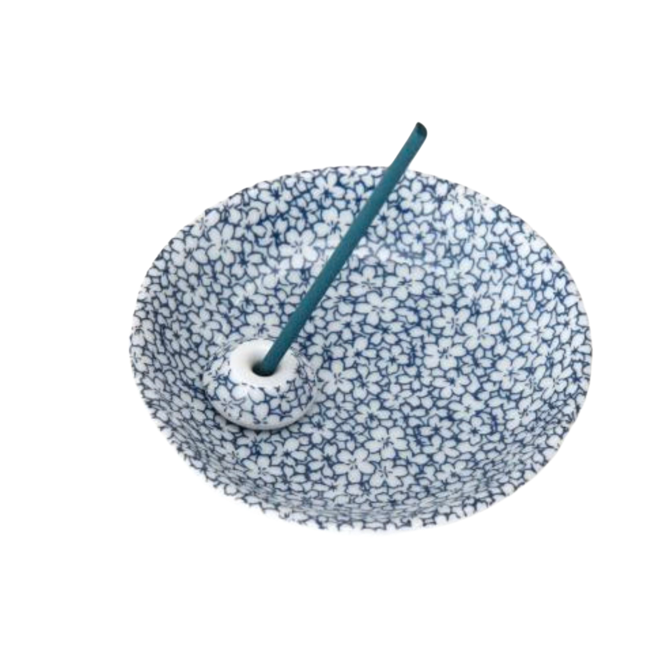 Podstawka na kadzidło, niebieska