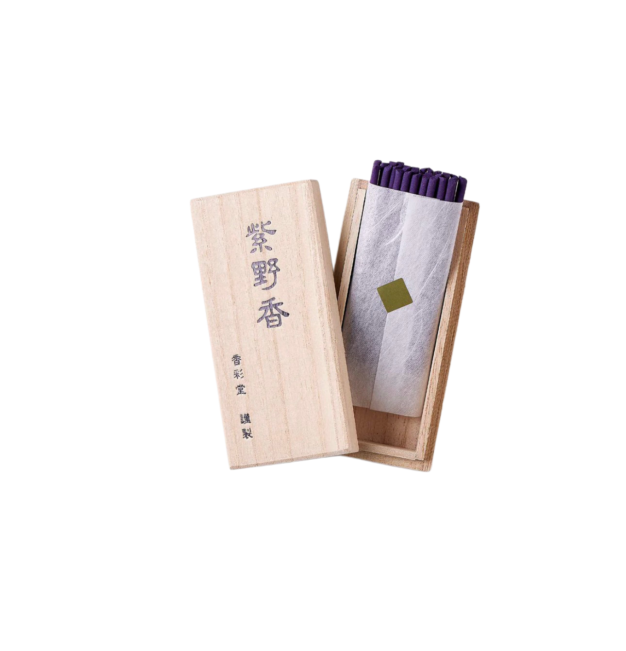 KOUSAIDO – Murasakino no Yūgiri, skrzynka z paulowni (30 szt.)