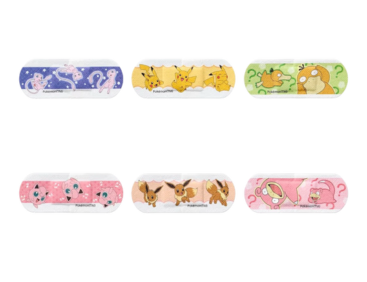 NICHIBAN Pokemon wodoodporne plastry ( 18 szt. )