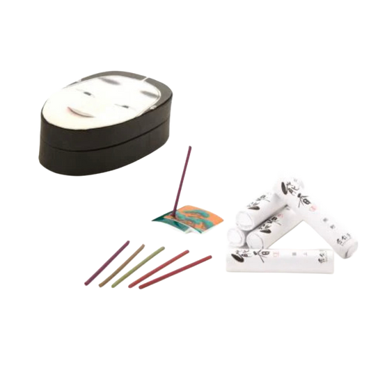 Nōkō Gift Box – Maska Komote (5x5szt + podstawka na kadzidło)