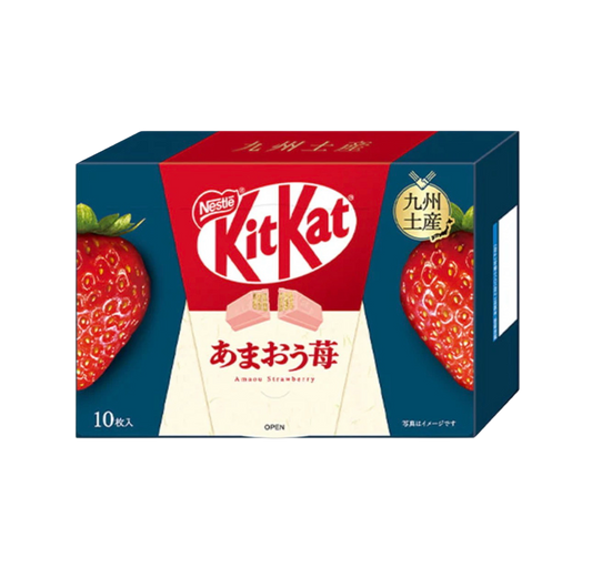 Premium KitKat "AMAOU" Truskawka z Kyushu ( 14 szt. )