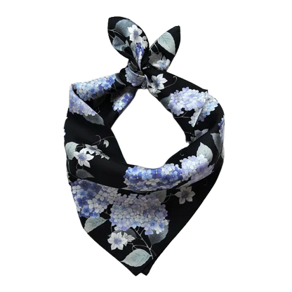 HANA Jedwabna MINI chusta „uczta kwiatów” (różne motywy)