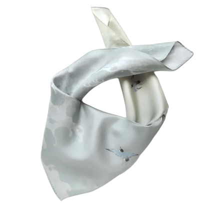 HANA Jedwabna MINI chusta „uczta kwiatów” (różne motywy)