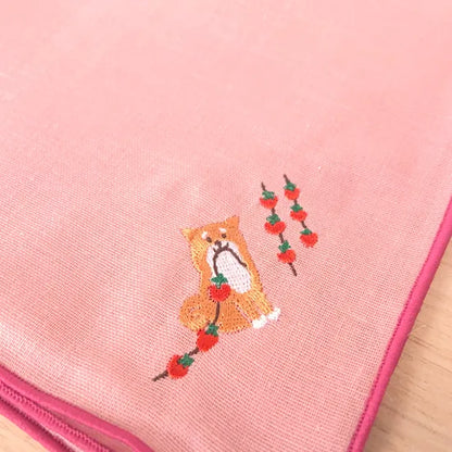 Haftowana chusteczka Nekohirune﻿ (różne wzory)