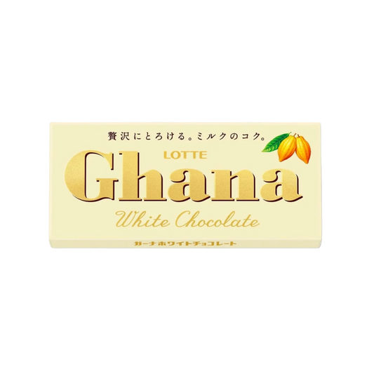 Lotte Ghana White Chocolate﻿ – biała czekolada, 45 g