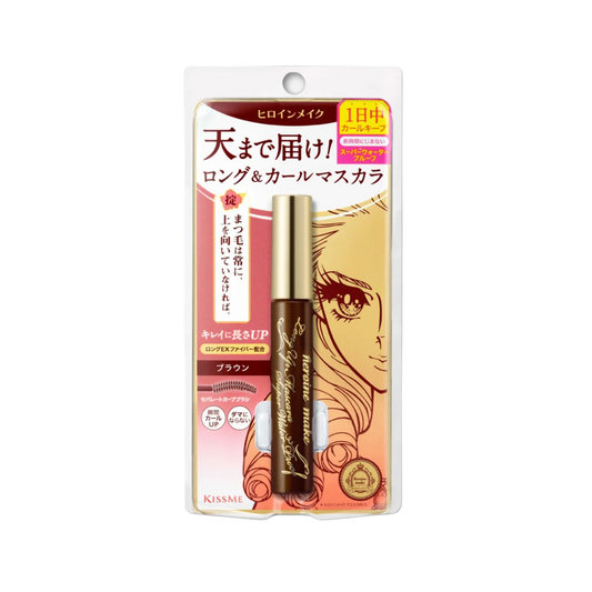 Kiss Me Heroine Long UP Mascara Super Wodoodporna 6g (różne odcienie)