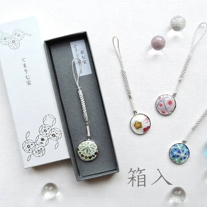 Breloczek Temari Shippō Netsuke (różne motywy)