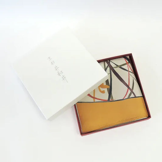 HANA Jedwabna MINI chusta „uczta kwiatów” (różne motywy)