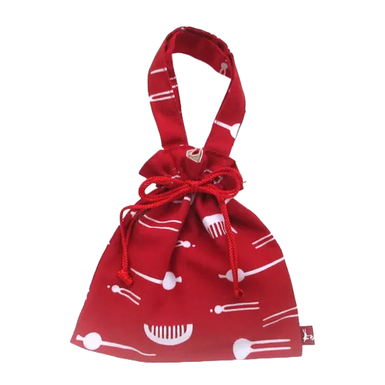 Kyō tenugui - Japoński woreczek z rączką (różne wzory)