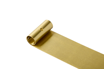 Mosiężna długa podstawka na kadzidło, wzorzysty model