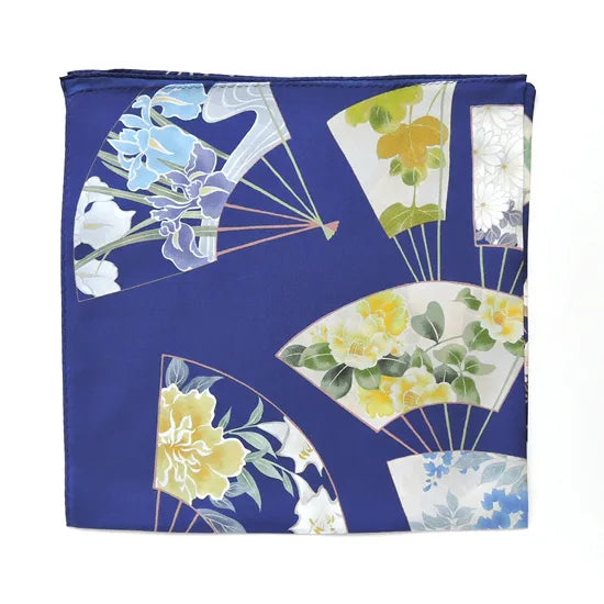 HANA Jedwabna MINI chusta „uczta kwiatów” (różne motywy)