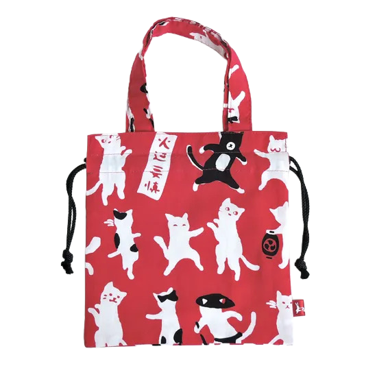 Kyō tenugui - Japoński woreczek z rączką (różne wzory)