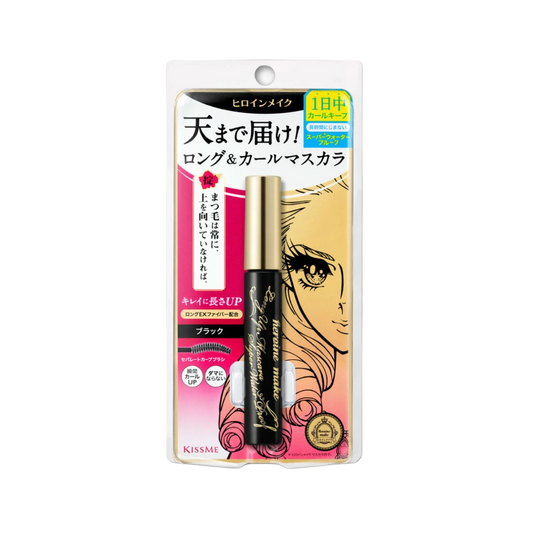 Kiss Me Heroine Long UP Mascara Super Wodoodporna 6g (różne odcienie)
