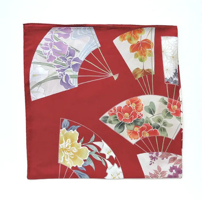 HANA Jedwabna MINI chusta „uczta kwiatów” (różne motywy)