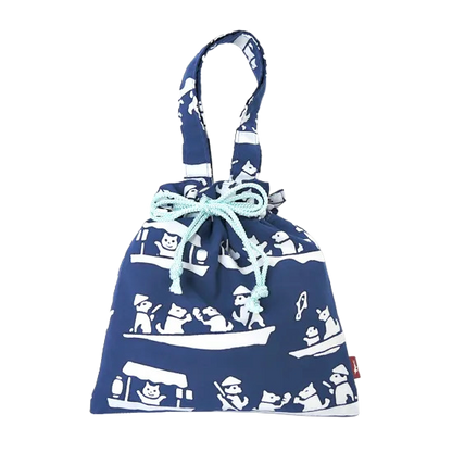 Kyō tenugui - Japoński woreczek z rączką (różne wzory)