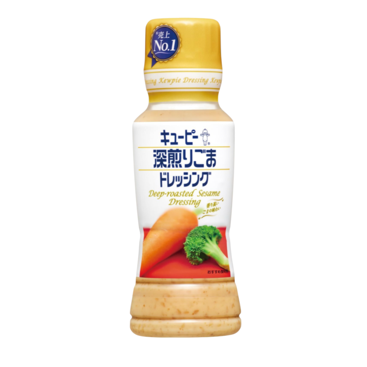 Dressing sezamowy Kewpie z głęboko prażonego sezamu, 180 ml