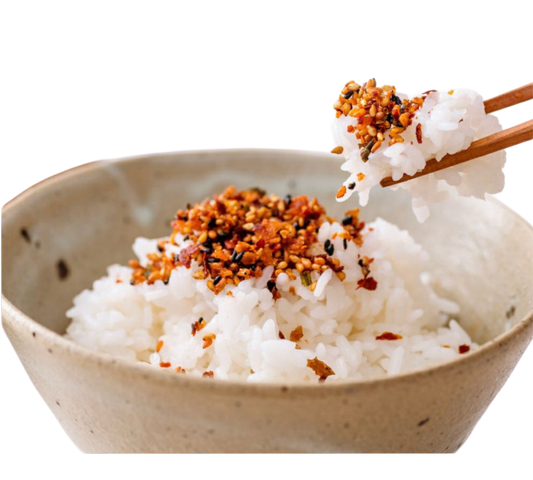 Kyō-ra-yu furikake (posypka z olejem chili w stylu Kioto)