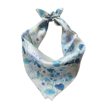 HANA Jedwabna MINI chusta „uczta kwiatów” (różne motywy)