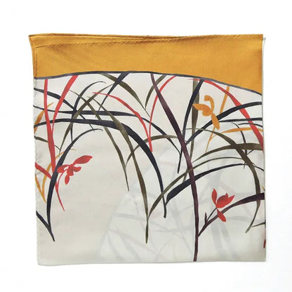 HANA Jedwabna MINI chusta „uczta kwiatów” (różne motywy)