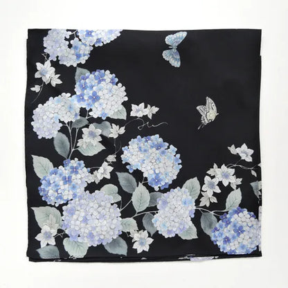 HANA Jedwabna MINI chusta „uczta kwiatów” (różne motywy)