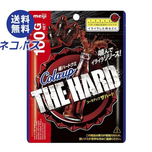 Meiji Cola-Up THE HARD – twarde żelki o smaku coli, 100 g