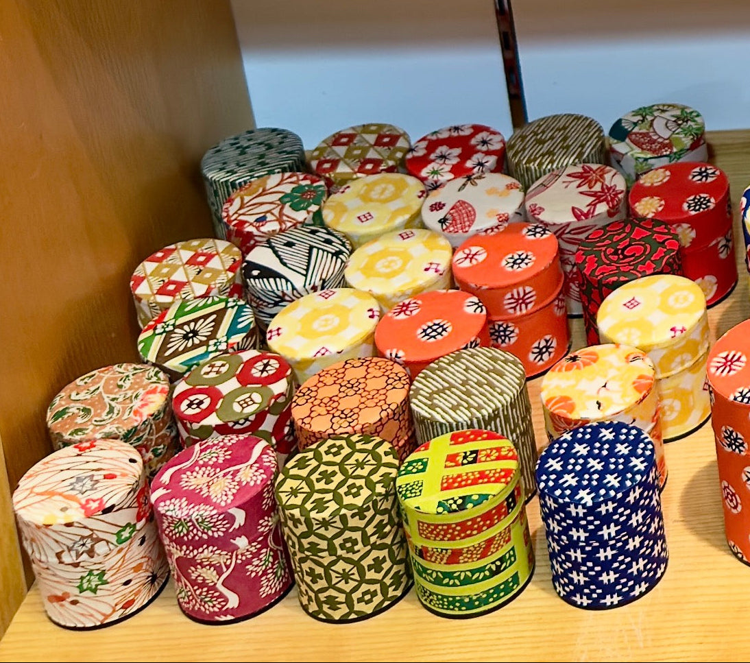 BOX / Komoda IWAI z papieru WASHI z Kioto - wykonany ręcznie (różne rodzaje)