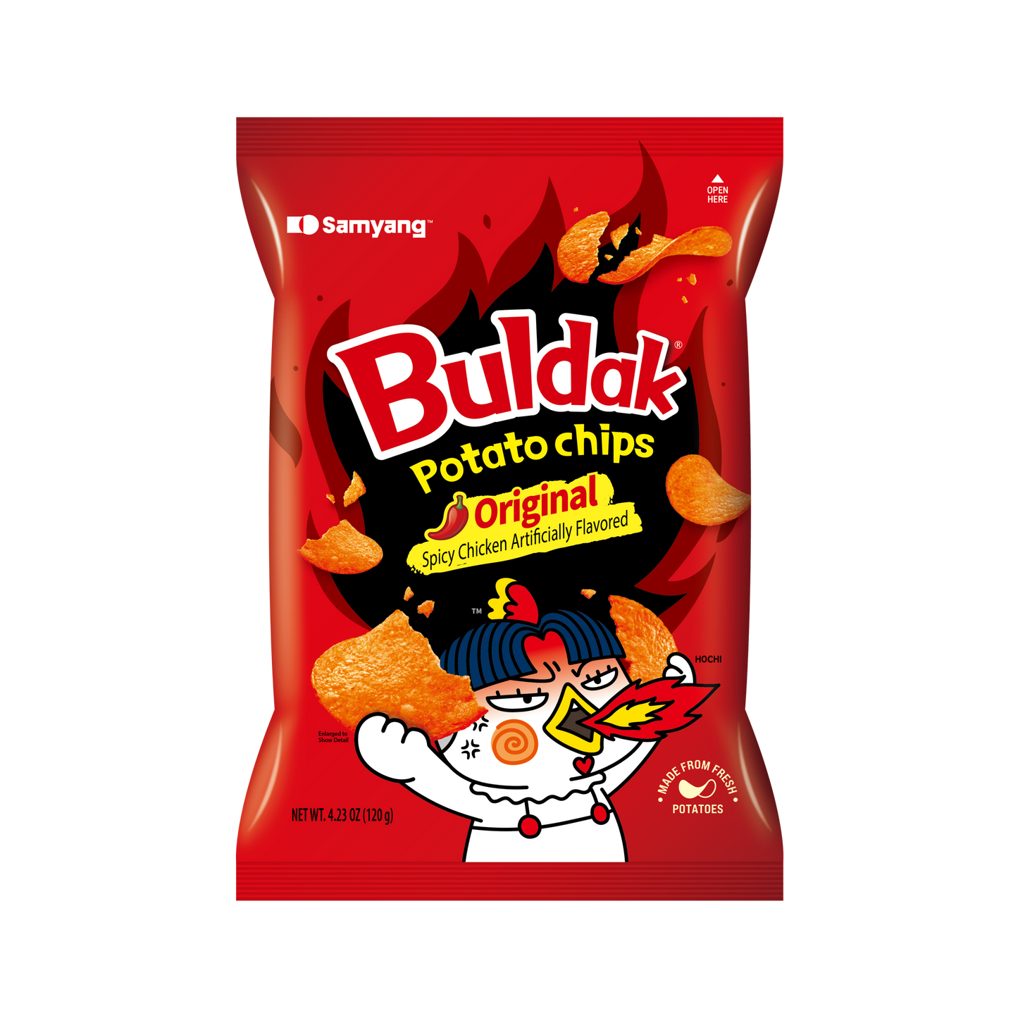Chipsy ziemniaczane Buldak Original 55g
