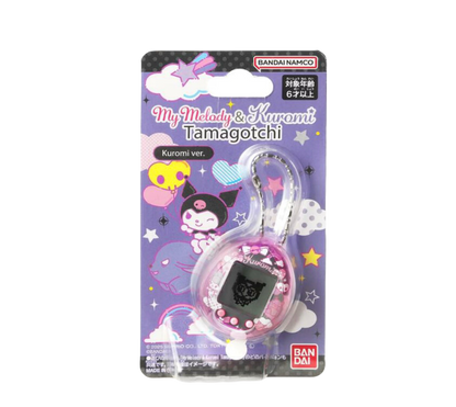 Tamagotchi nano inspirowane postaciami Sanrio — My Melody i Kuromi