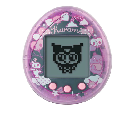 Tamagotchi nano inspirowane postaciami Sanrio — My Melody i Kuromi