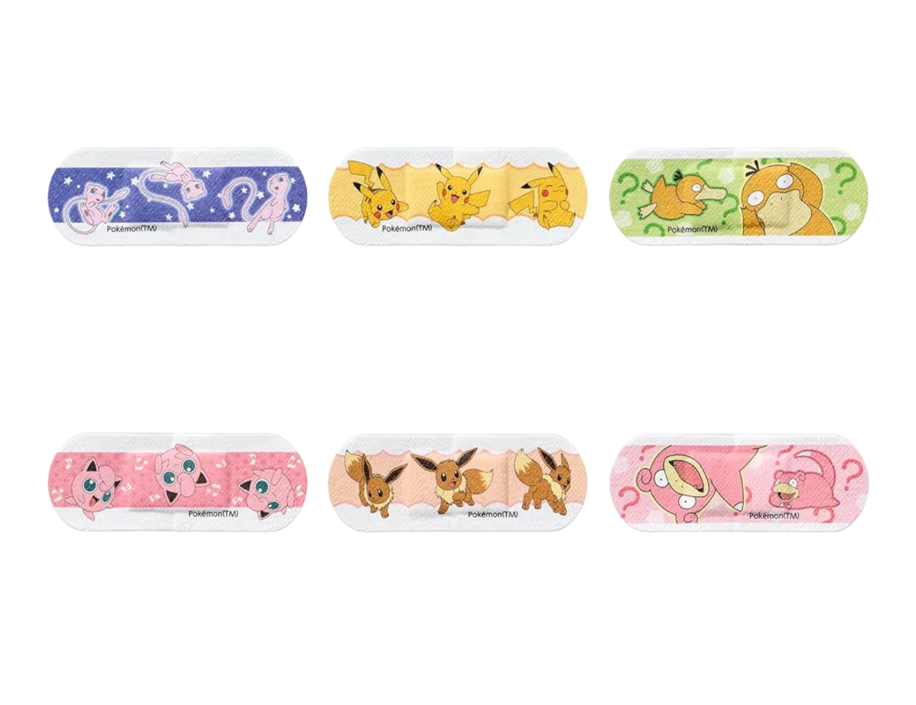 NICHIBAN Pokemon wodoodporne plastry ( 18 szt. )