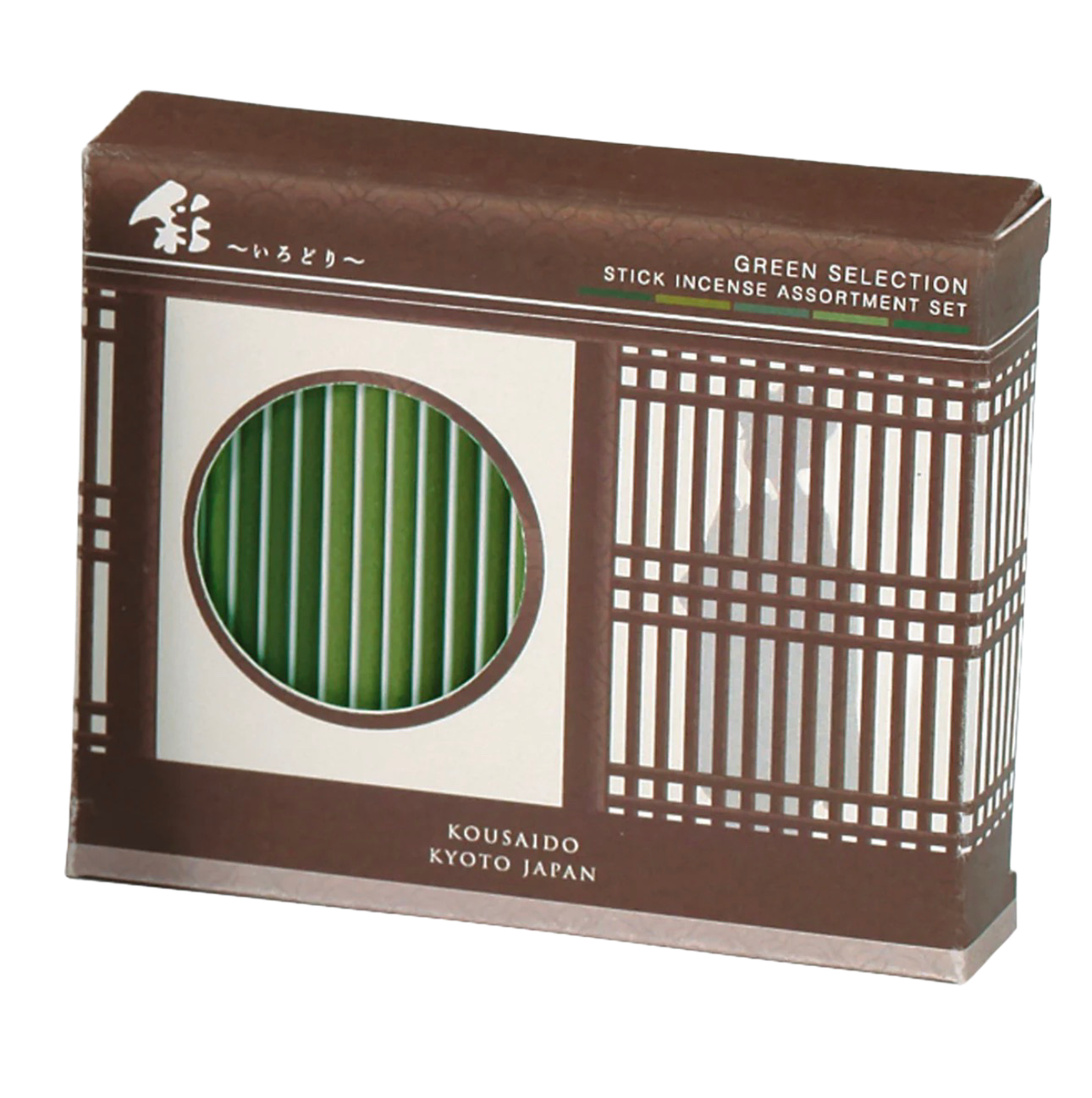 KOUSAIDO – GREEN SELECTION ( 15 szt. + podstawka na kadzidło )