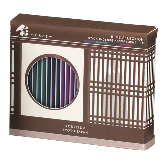 KOUSAIDO – BLUE SELECTION ( 15 szt. + podstawka na kadzidło )