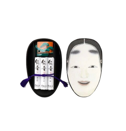 Nōkō Gift Box – Maska Komote (5x5szt + podstawka na kadzidło)