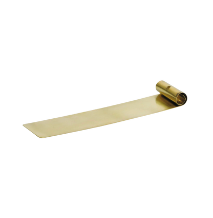 Mosiężna długa podstawka na kadzidło, prosta