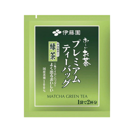 Herbata Itoen Oi Oicha Premium Uji Matcha﻿ w torebkach – 50 sztuk.