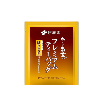 Herbata Itoen Oi Ocha Hōjicha Premium Roasted Green Tea﻿ – prażona zielona herbata hōjicha﻿, 50 torebek.