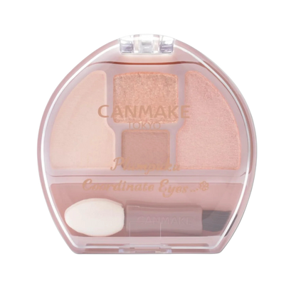 Paletka cieni do powiek Canmake Plumpuku Cordinate Eyes Palette﻿ – 1,3 g (różne odcienie)