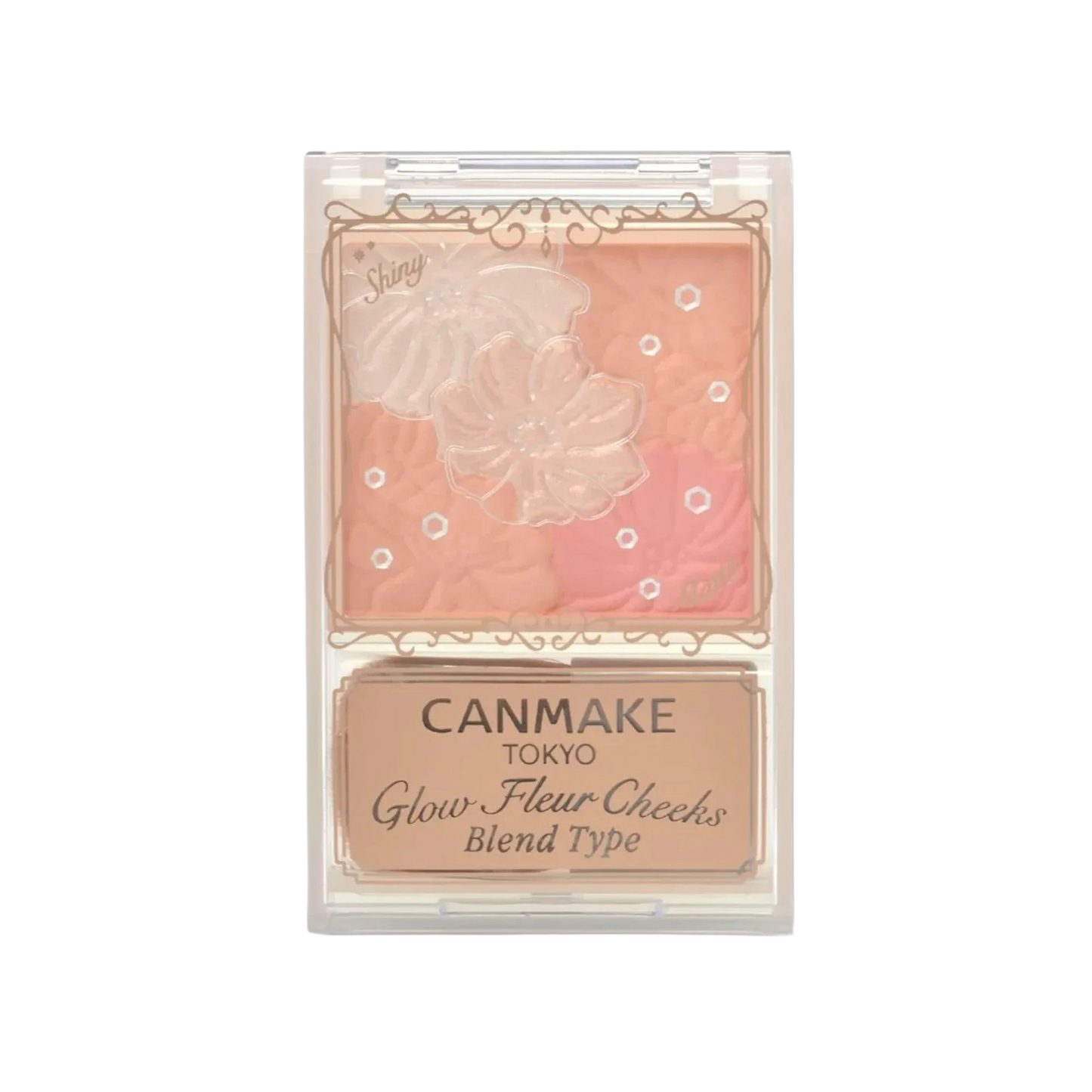 Róż do policzków Canmake Glow Fleur Cheeks Blush Blend Type﻿ – dostępny w różnych odcieniach.