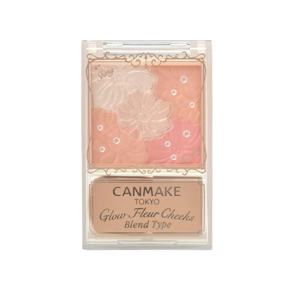 Róż do policzków Canmake Glow Fleur Cheeks Blush Blend Type﻿ – dostępny w różnych odcieniach.