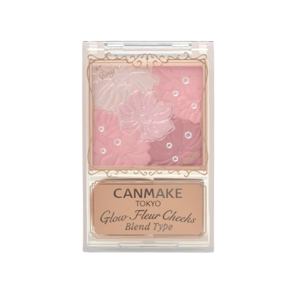 Róż do policzków Canmake Glow Fleur Cheeks Blush Blend Type﻿ – dostępny w różnych odcieniach.
