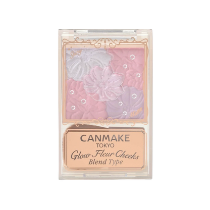 Róż do policzków Canmake Glow Fleur Cheeks Blush Blend Type﻿ – dostępny w różnych odcieniach.