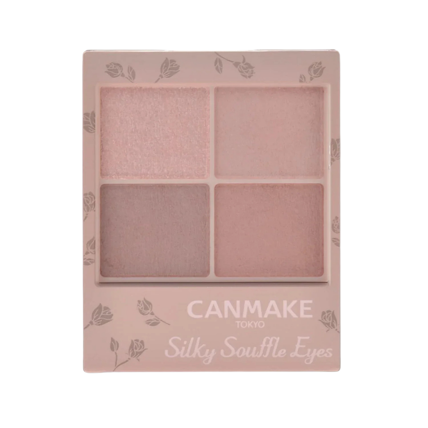 Paletka cieni do powiek Canmake Silky Souffle Eyes Palette﻿ (typ matowy) – 3,8 g (różne odcienie).