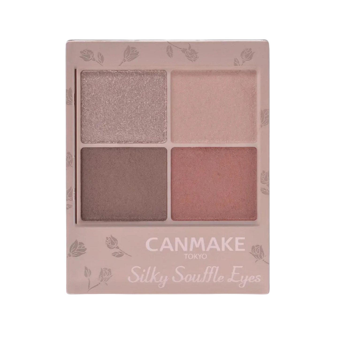 Paletka cieni do powiek Canmake Silky Souffle Eyes Palette﻿ (typ matowy) – 3,8 g (różne odcienie).