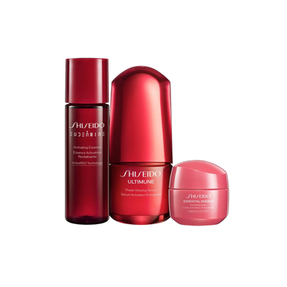 SHISEIDO Zestaw First Experience Kit 2025﻿ – limitowany zestaw próbny -trzyetapowa pielęgnacja piękna