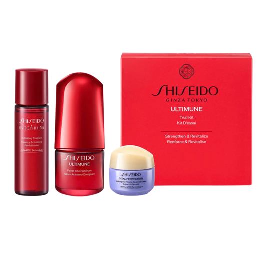 SHISEIDO Zestaw próbny Trial Kit﻿ – Ultimune Trial Kit﻿, zawierający produkty z linii Ultimune﻿